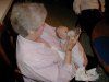 Annabelle with Grandma June.