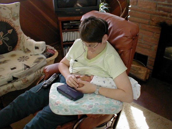 Jen nursing.